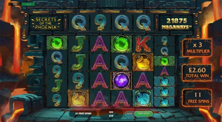 Menangkan Jackpot di Secrets of the Phoenix Megaways!